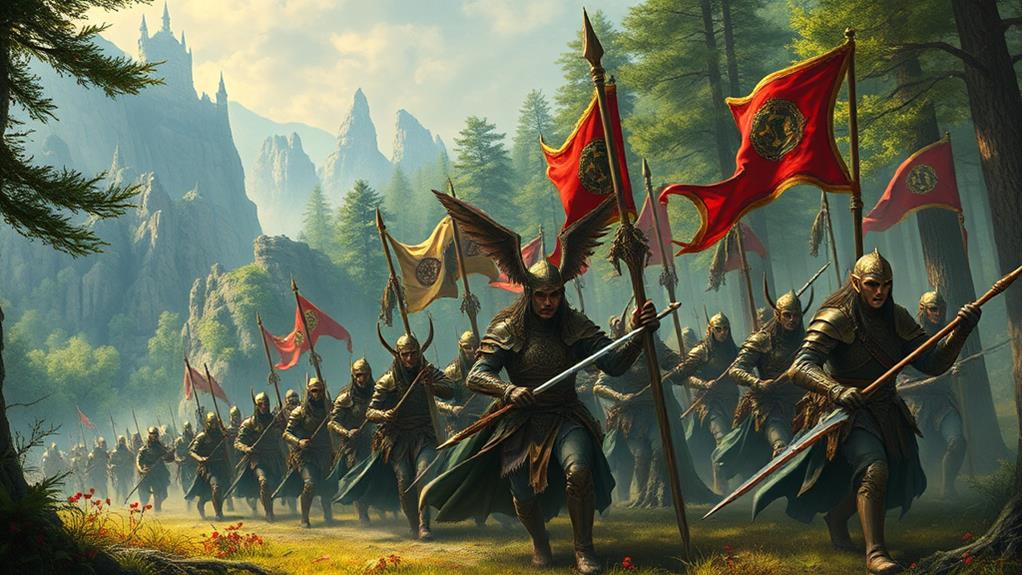 elven armies of middle