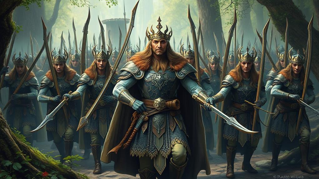 elven realm s brave warriors