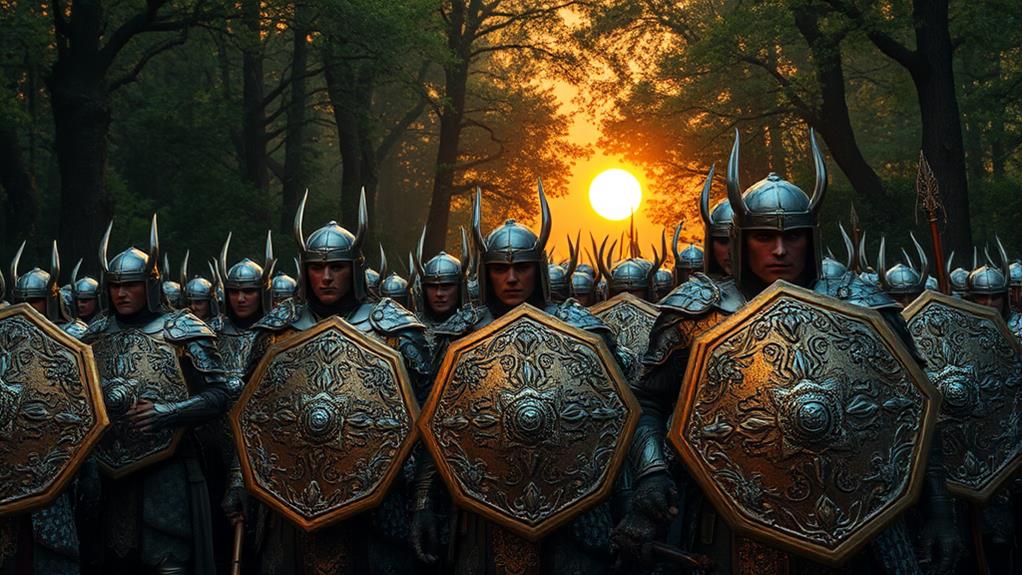 elven warriors of old