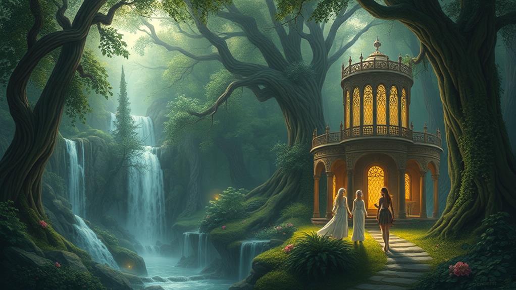 fantastical world of elves