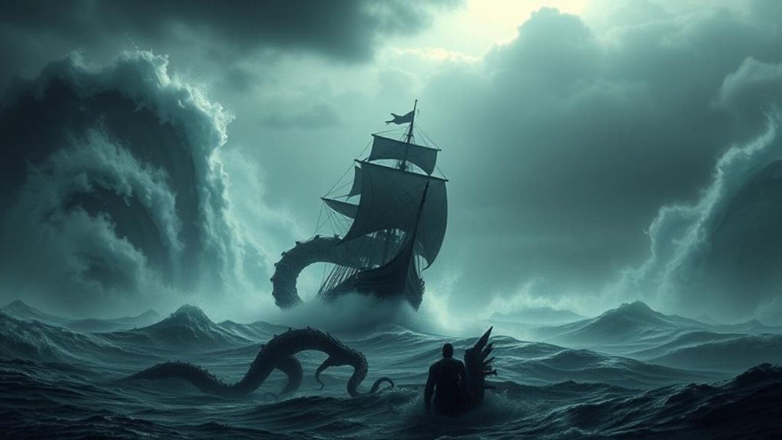What Are the Sea Monsters in Pirate Lore? - Mystifind