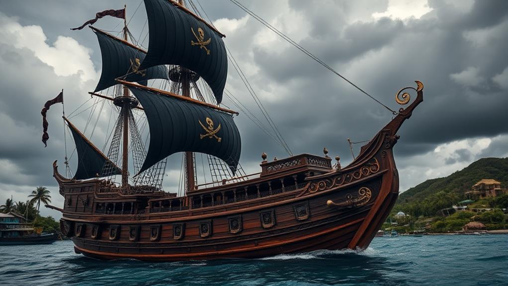pirate s caribbean island base