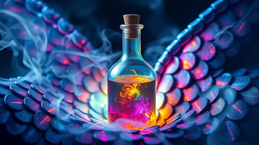 strong iridescent ancient power