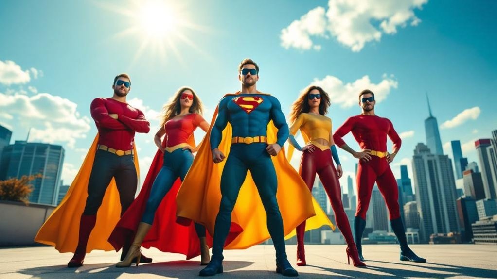 superhero team leadership skills