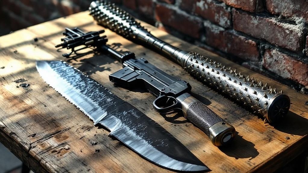 top zombie defense weapons
